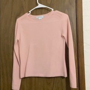 Lightweight pink sweater